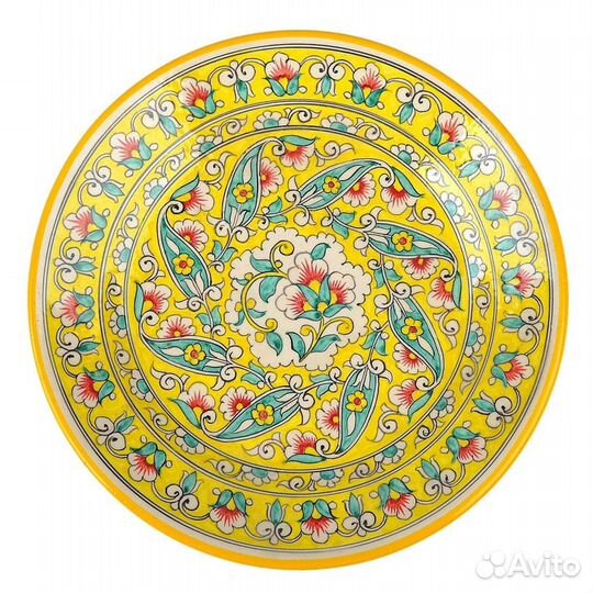 Ляган 42 см Узбекская посуда Риштанская керамика