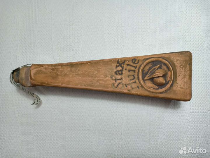 Глиняный кувшин с крышкой новый