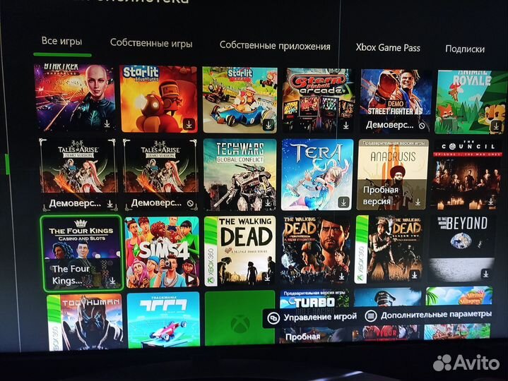 Xbox One 500gb c играми