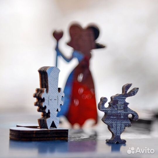 Деревянный пазл Безумное чаепитие (davici)