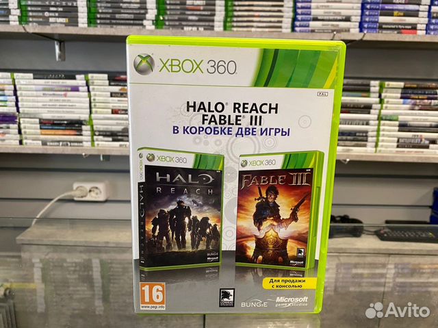 Halo Reach / Fable 3 2in1 Xbox 360