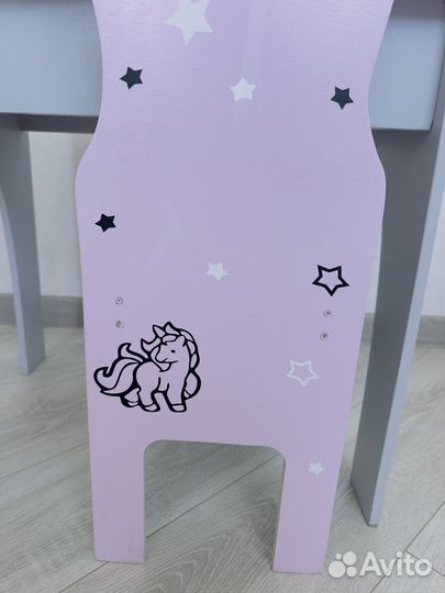 Детский стол и стульчик