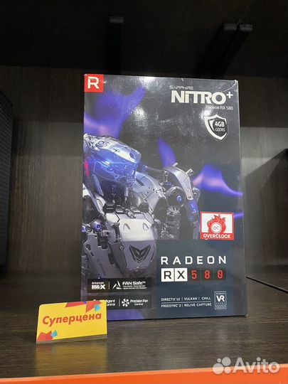 RX 580 4gb Sapphire Nitro +