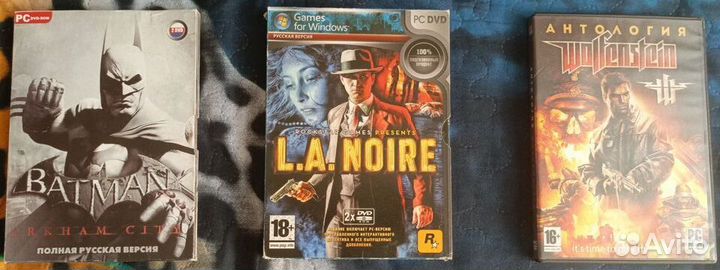 Игры для компьютера разные (пк двд диски) dvd-box