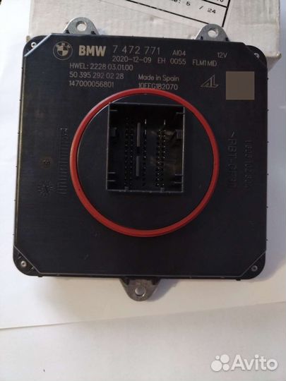 Блок фары BMW 63117472771