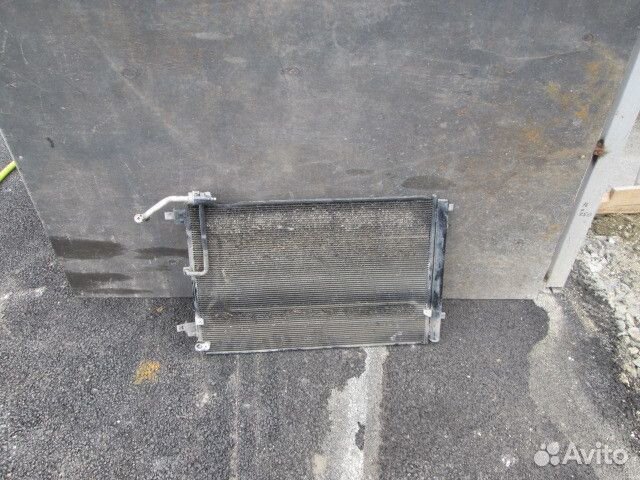 Радиатор кондиционера (конденсер) Audi A8 (D4) 201