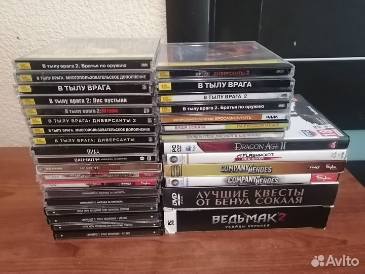 DVD игры для компьютера