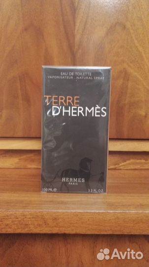 Hermes terre dhermes 100ml туалетная вода