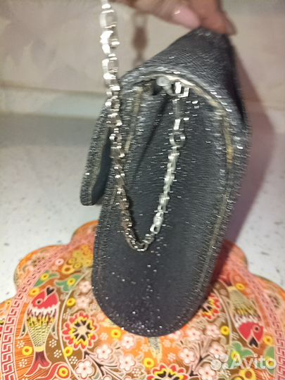 Клатч вечерний блестящий