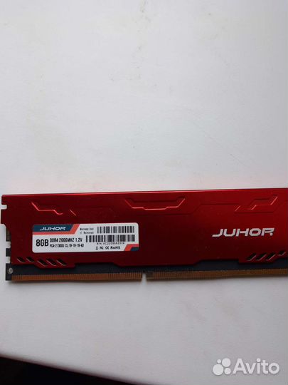 Оперативная память Juhor ddr4 2666 mghz 8gb