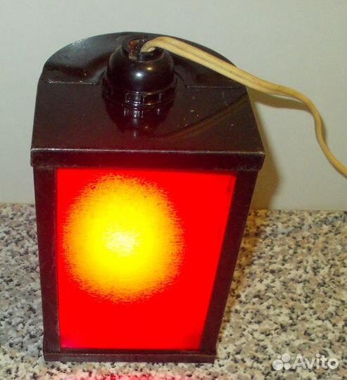 Нож для фигурной обрезки фото СССР, красный фонарь