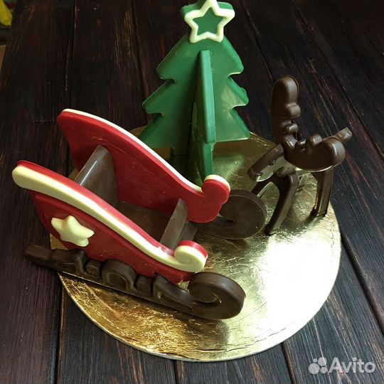 Силиконовая форма для шоколада 