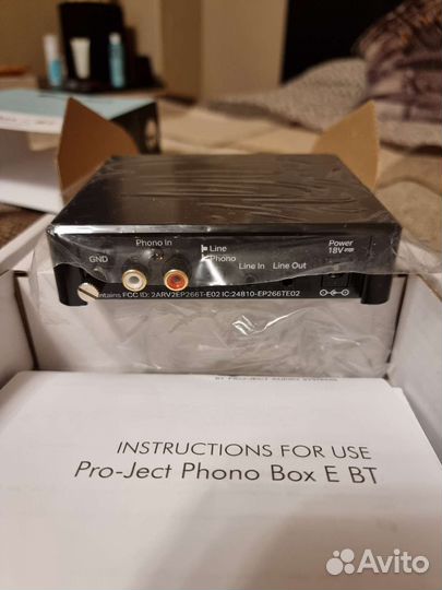 Фонокорректор Pro-Ject Phono Box E BT