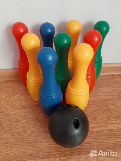 Кегли для боулинга детские