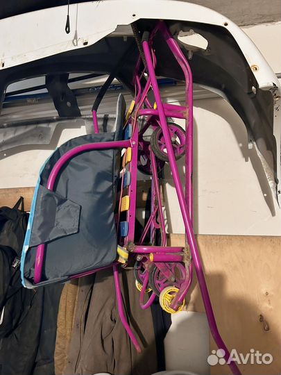 Детские санки на колесах