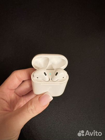 Беспроводные наушники apple airpods 2