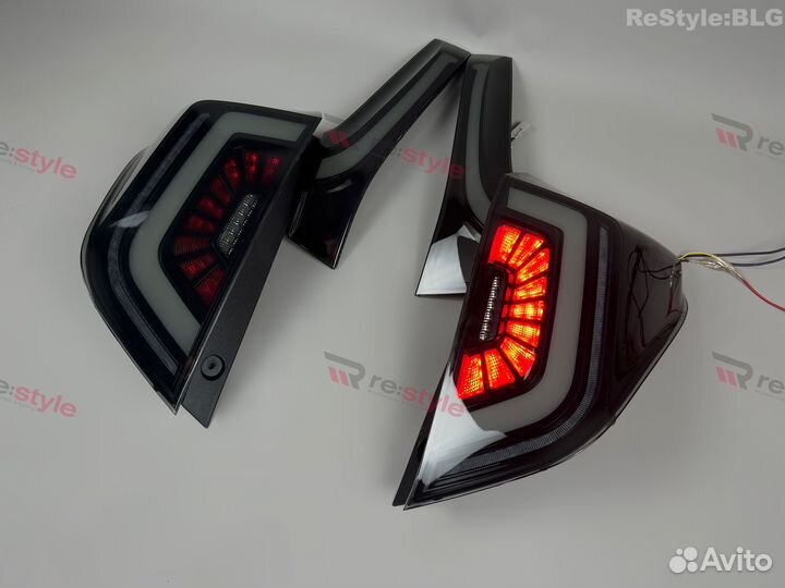 Стопы Honda Fit с14г Дымчатые LED