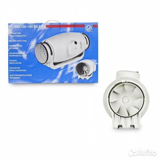 Канальный вентилятор Soler Palau TD-500/150-160 Si