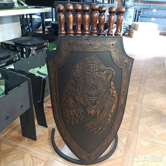 Подставка для под шампур Шампурница-Щит