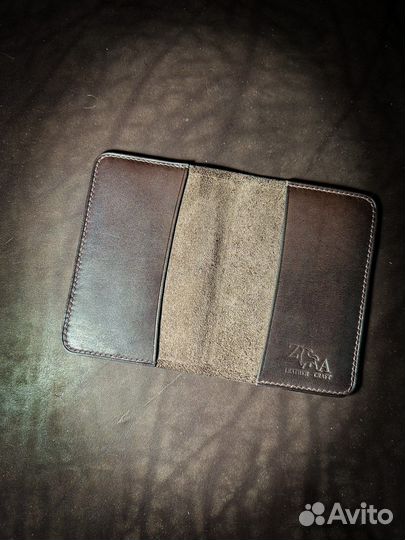 Обложка на паспорт натуральная кожа