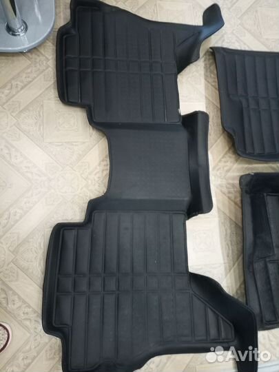 Автомобильные 5d коврики из экокожи