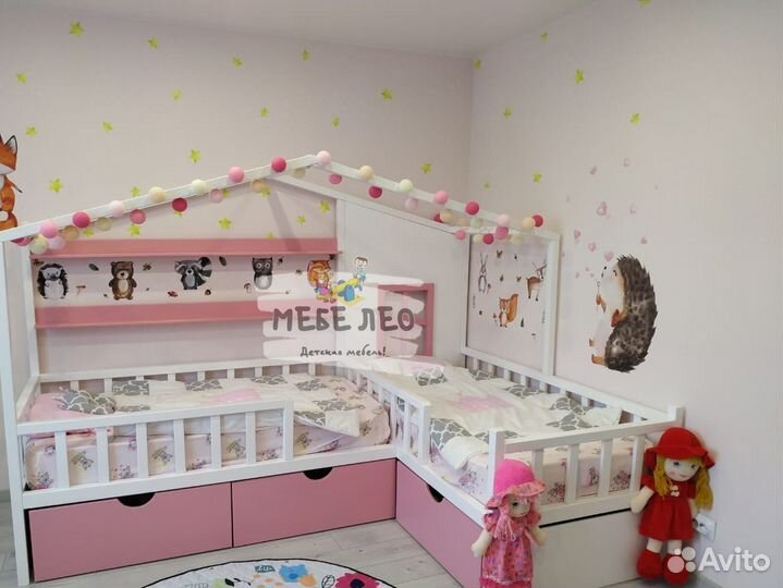 Кровать домик