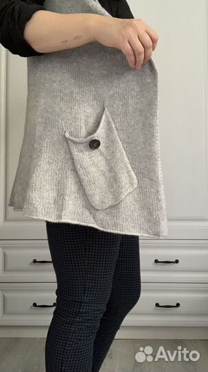 Жилет вязанный