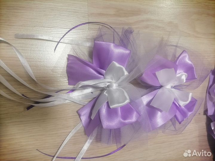 Лента на свадебное авто