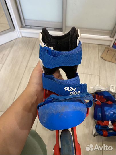 Ролики раздвижные oxelo 26-28 размер