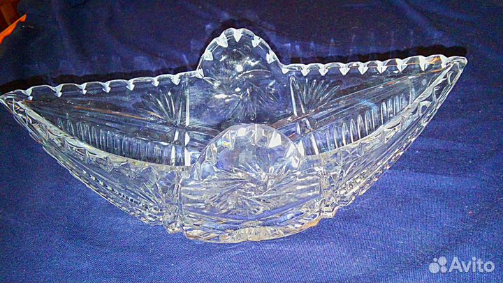 Салатницы/конфетницы хрусталь/стекло