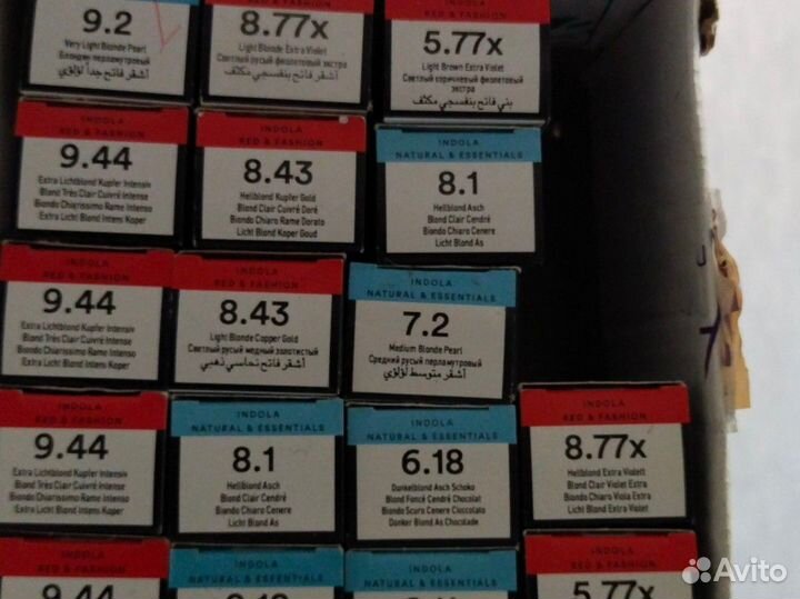 Краска для волос индола