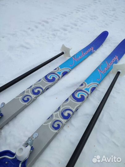 Беговые лыжи детские