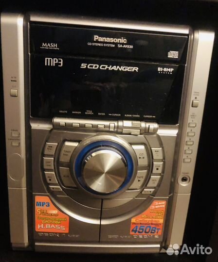 Музыкальный центр panasonic sa-ak630
