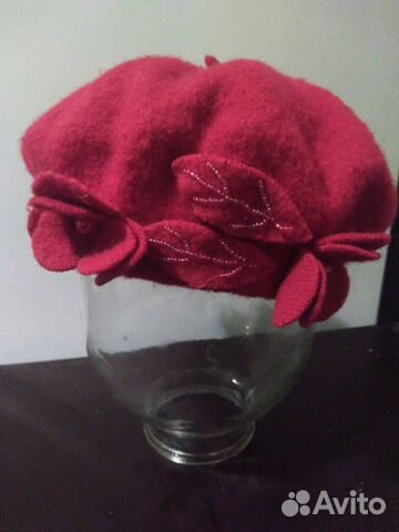 Берет женский шерсть
