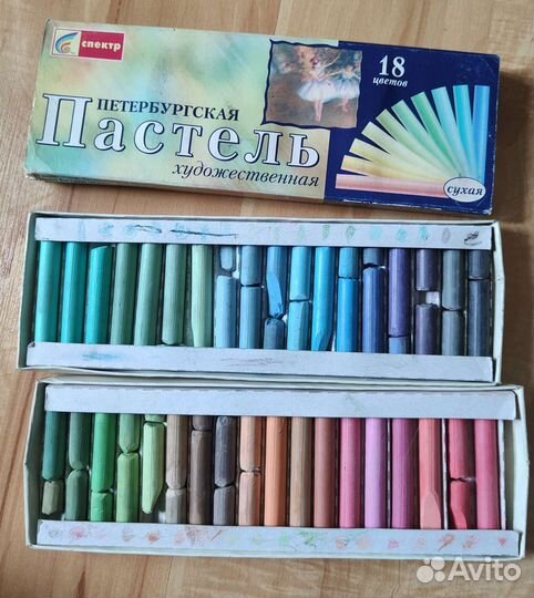 Пастель сухая художественная
