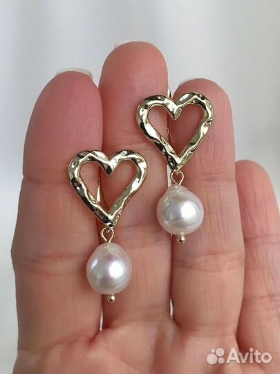 Серьги с жемчугом