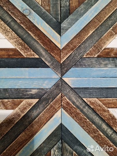 Картина из дерева. Скандинавский стиль. Бохо