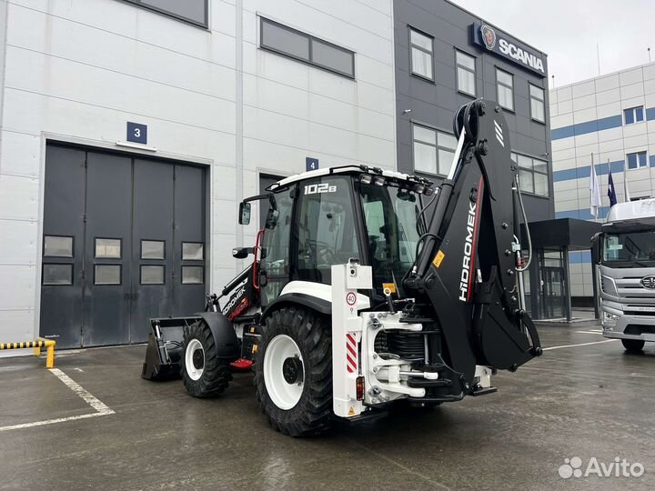 Экскаватор-погрузчик Hidromek HMK 102B, 2024