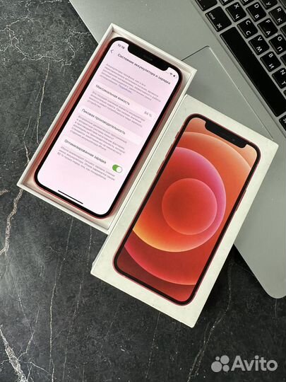 iPhone 12 mini 64Gb Red Рассрочка. Обмен