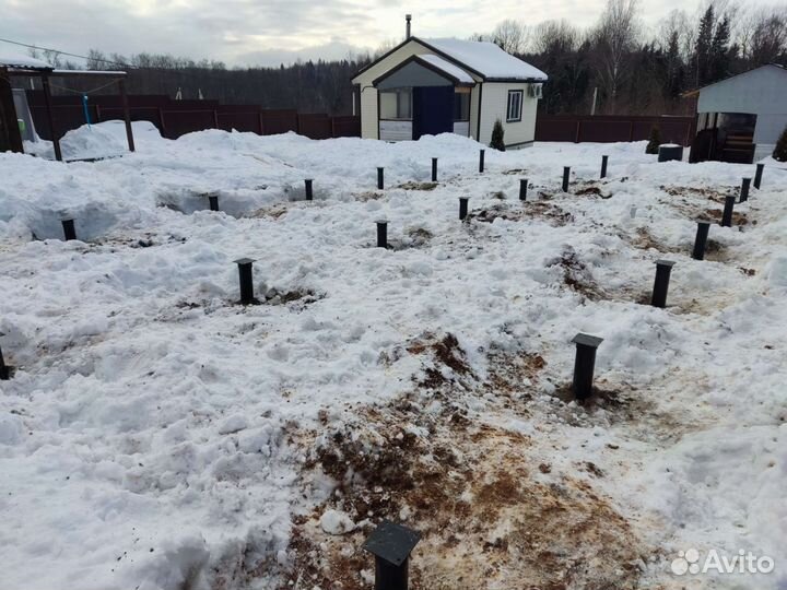 Винтовые сваи