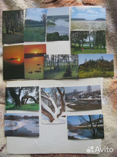 Календари «Природа» 1971- 2002 гг