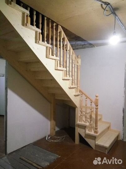 Лестницы в дом. Производство / Монтаж