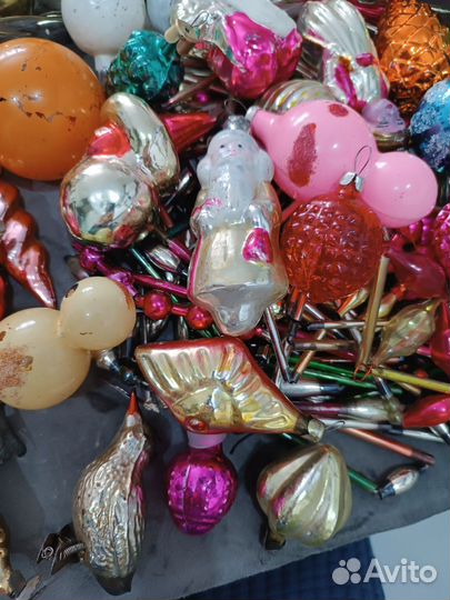 Елочные игрушки СССР и ГДР