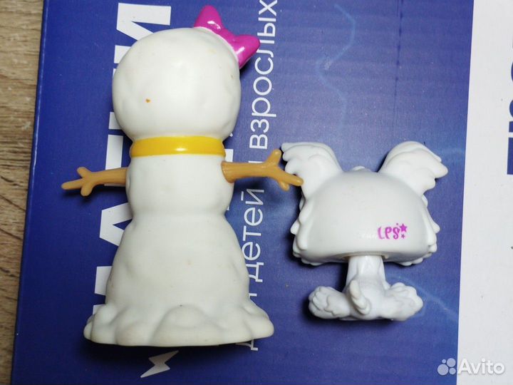 Снеговик и собака, lps