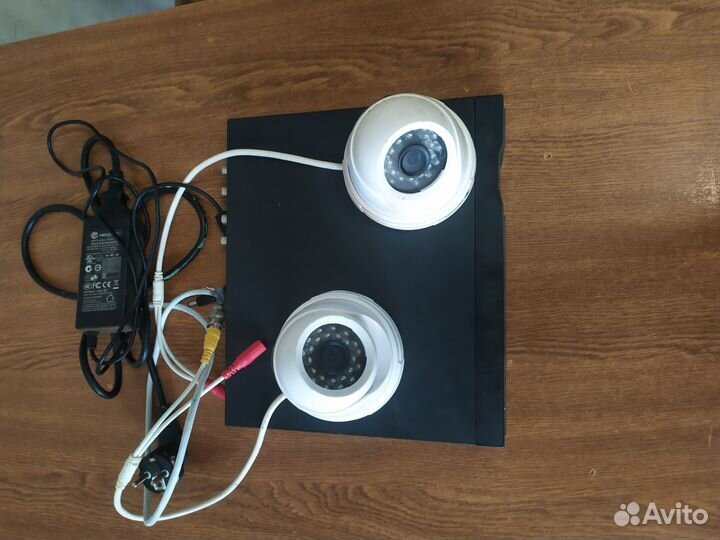 Комплект видеонаблюдения optimus, 2 камеры