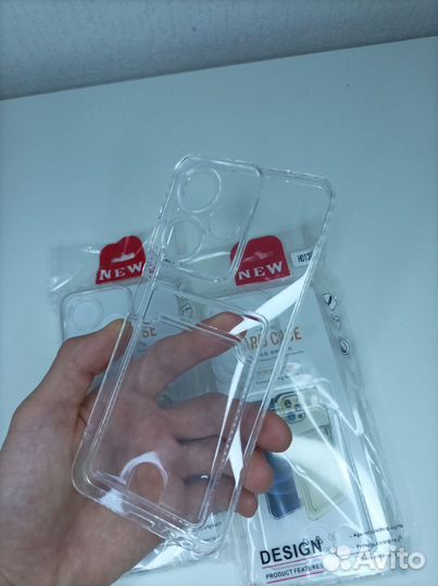 Прозрачный чехол на Infinix Hot 30i