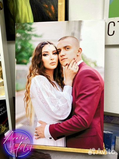 Портрет по фото на холсте Брянск быстро и красиво