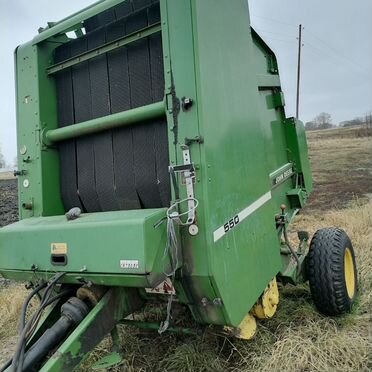 Пресс-подборщик John Deere 550, 1999