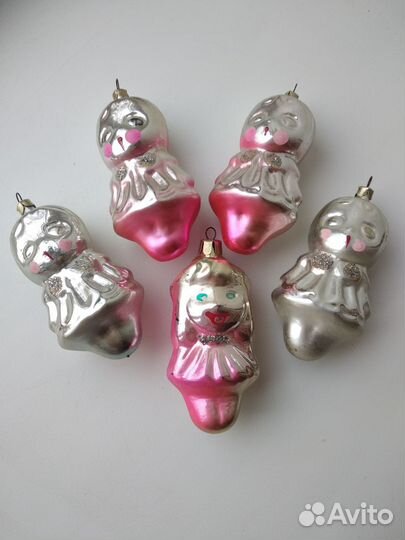 Елочные игрушки СССР