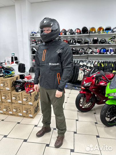 Куртка мото FOX Black